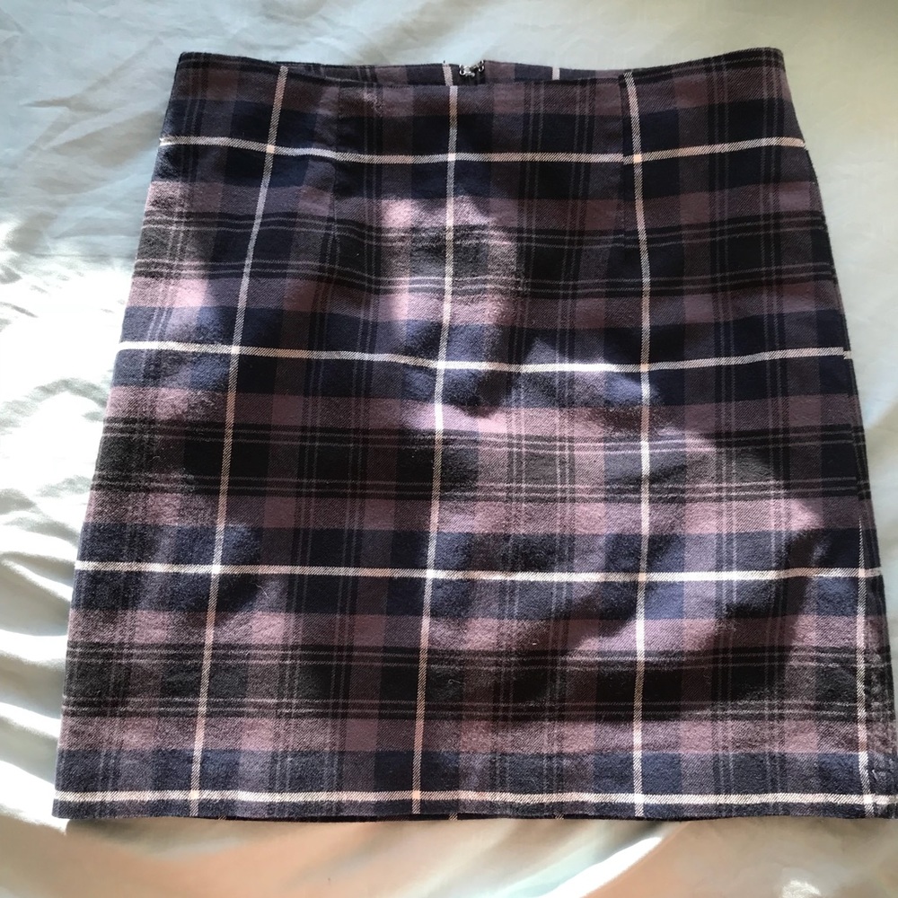 Plaid  skirt